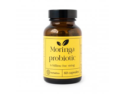 Probiotikumok moringa oleifera - 6 millió, egy törzs - 60 kapszula - Herbatica