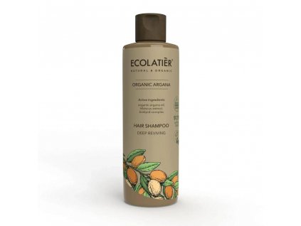 Mélytápláló hajsampon Organic Argana- 250 ml - Ecolatier