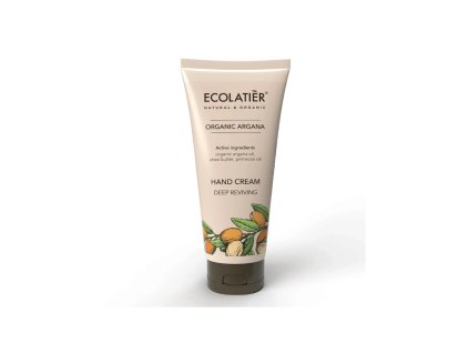 Kézkrém mélyen tápláló Organikus Argan 100ml Ecolatier jpg