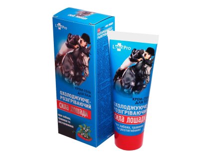 Lóerő krém gél melegítő és hűsítő gyulladásokhoz, rándulásokhoz, izmokhoz 75 ml LekoPro