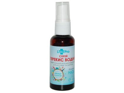Kozmetikai spray hidrogén-peroxid 3%-os oldat külső használatra 50 ml LekoPro 1000x1000