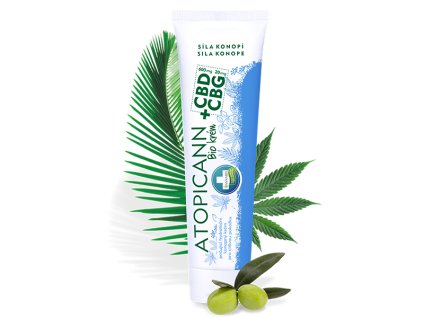 ATOPICANN CBD + CBG BIO kenderkrém atópiás ekcémára és pikkelysömörre - 100 ml - Annabis