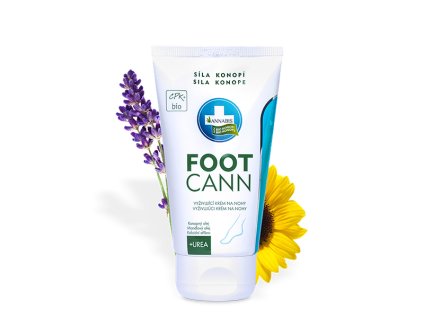 FOOTCANN BIO lábkrém karbamiddal - 75 ml - Annabis