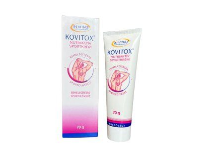 Kovitox krém – merev izmok és igénybe vett ízületek ápolására – 70 g – InVitro
