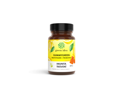 Gummygreen – Multivitamin + probiotikumok, 60 db – Green idea