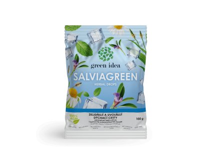 Salviagreen - gyógynövény cukorka 100 g - Green idea