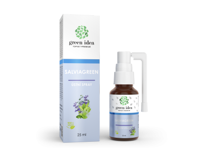 Salviagreen száj- és torokspray 25 ml - Green idea