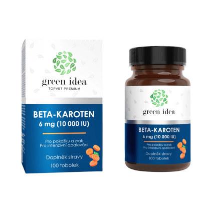 Beta-karotin – 100 kapszula – Green idea