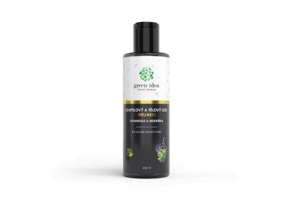 Levendula és borsmenta - fürdő- és testolaj 200 ml - Green idea