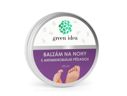 Lábápoló balzsam antimikrobiális adalékkal 100 ml - Green idea