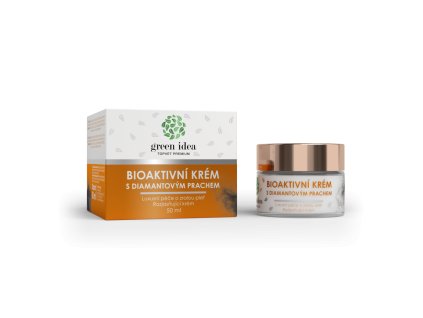 Bioaktív krém gyémántporral 50 ml - Green idea