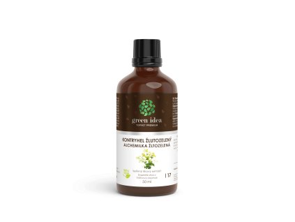 Sárgás-zöld lándzsás útifű tinktúra - csepp 50 ml - Green idea