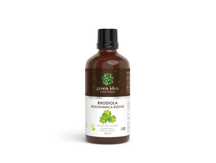 Rhodiola - Rozchodnice - tinktúra - cseppek 50 ml - Green idea