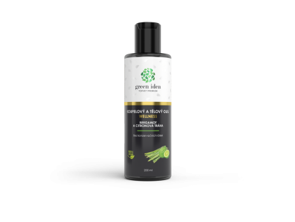 Bergamot és citromfű – fürdő- és testolaj 200 ml – Green idea