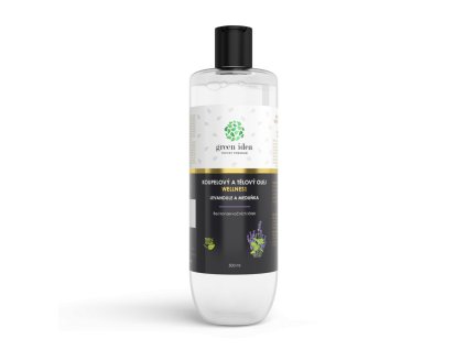 Levendula és citromfű - fürdő- és testolaj 500 ml - Green idea