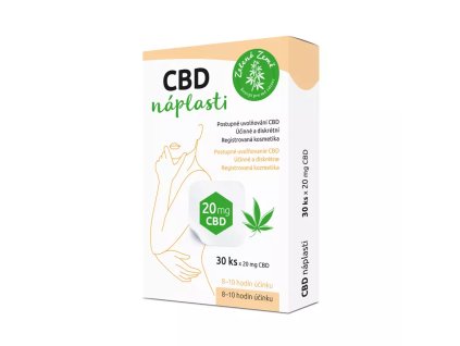 CBD tapaszok – 30 db – Zelená Země