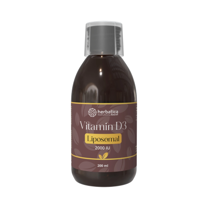 Lipozomális D3-vitamin 2000 IU – 200 ml – Herbatica