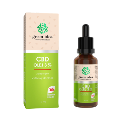 CBD olaj 3% 10 ml – Green idea
