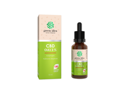 CBD olaj 3% 10 ml - Green idea