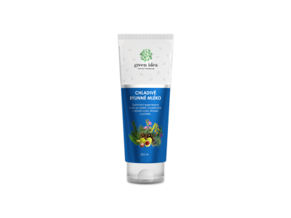 Hűsítő gyógynövényes testápoló tej 200 ml - Green idea