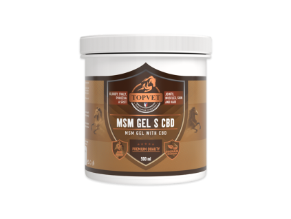 MSM gél CBD-vel 500 ml - Green idea