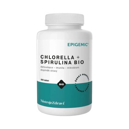 Chlorella + Spirulina BIO - 800 tabletta - Epigemic®
