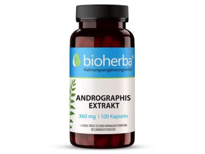 Andrographis kivonat 360 mg - 100 kapszula - Bioherba