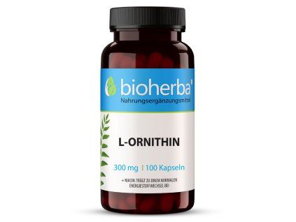 L-ornitin 300 mg – 100 kapszula – Bioherba