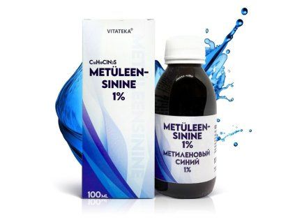 Metilénkék 1% – vizes oldat – 100 ml – Vitateka