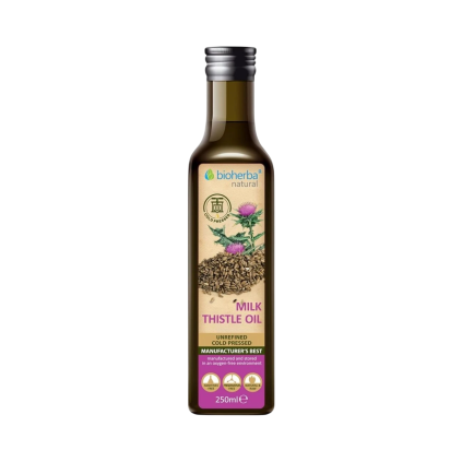 Hidegen sajtolt máriatövisolaj – 250 ml – Bioherba