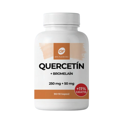 Quercetin + Bromelain - 100 kapszula - Dr. Fleming