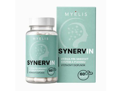 Synervin – prémium idegrendszeri támogatás – 60 kapszula – Myelis