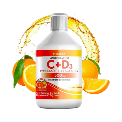 Vitateka C + D3 + Zn vitaminkomplex – 500 ml