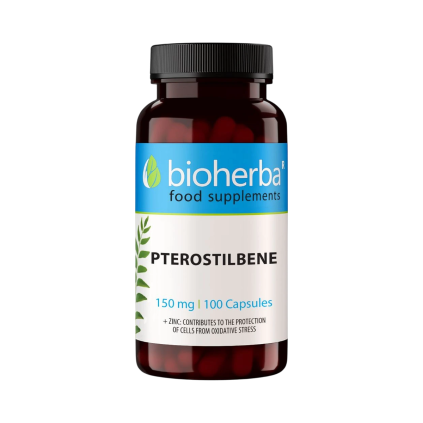 Pterostilbén 150 mg – 100 kapszula – Bioherba