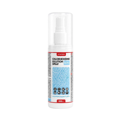 Vitateka klórhexidines oldat 0,05% spray - 100 ml