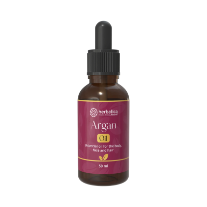 Herbatica 100% BIO argánolaj, hidegen sajtolt, természetes – 50 ml