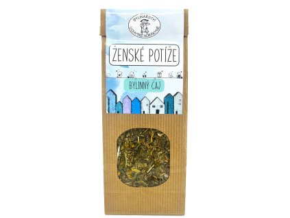 Tea női problémákra (menstruáció, hormonok) - 50 g - Bylinářství U Chytré horákyně