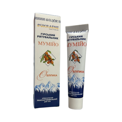 Mountain Rescuer mumiós testápoló krémbalzsam - Elixir - 40 ml