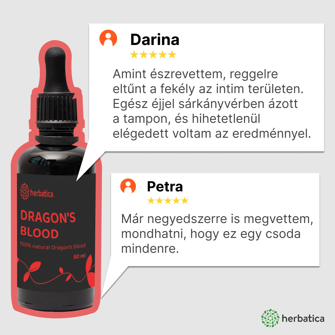 Sárkányvér cseppek 50ml - Herbatica