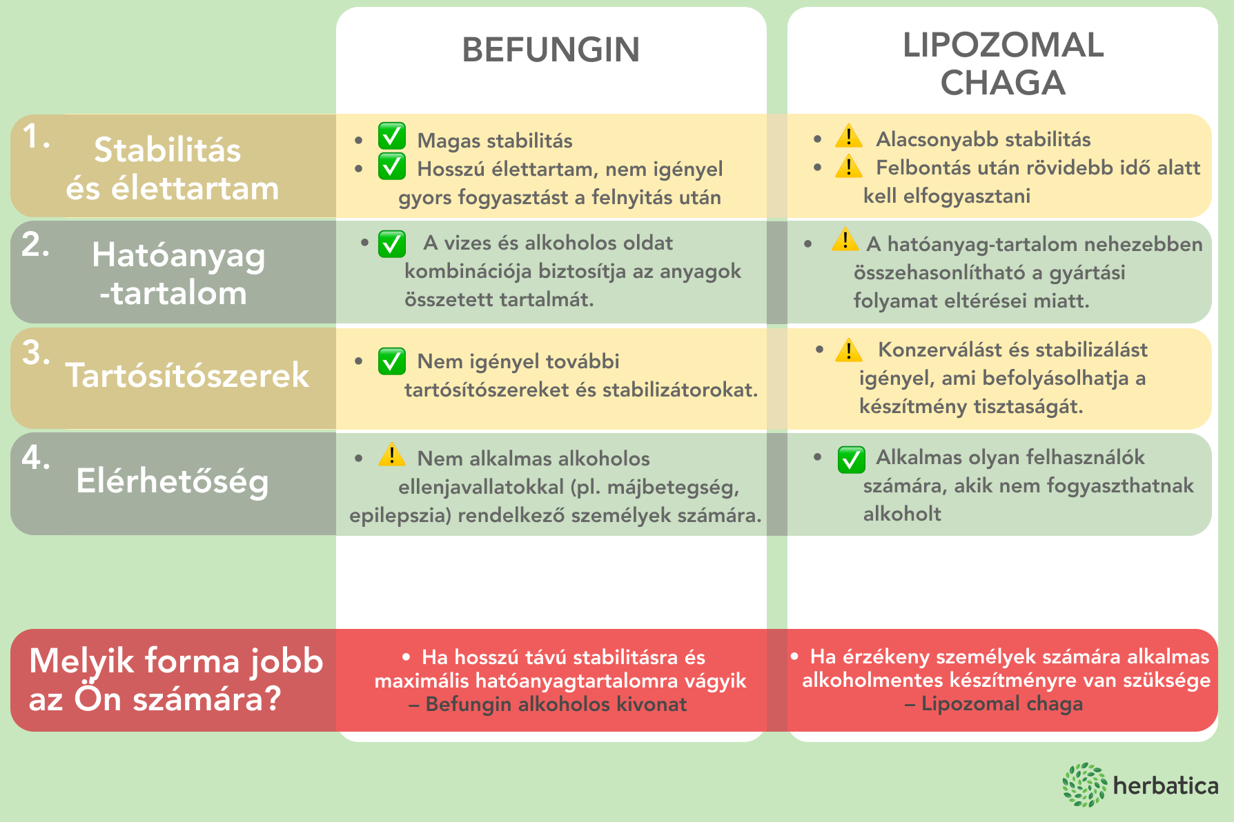 Befungin - tinktúra szibériai Chaga kivonattal - 100 ml - Herbatica