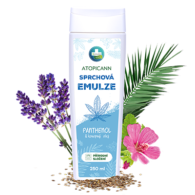 ATOPICANN tusoló emulzió panthenollal - 250 ml - Annabis