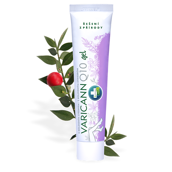 VARICANN Q10 lábgél, visszerekre kolloid ezüsttel - 75 ml - Annabis