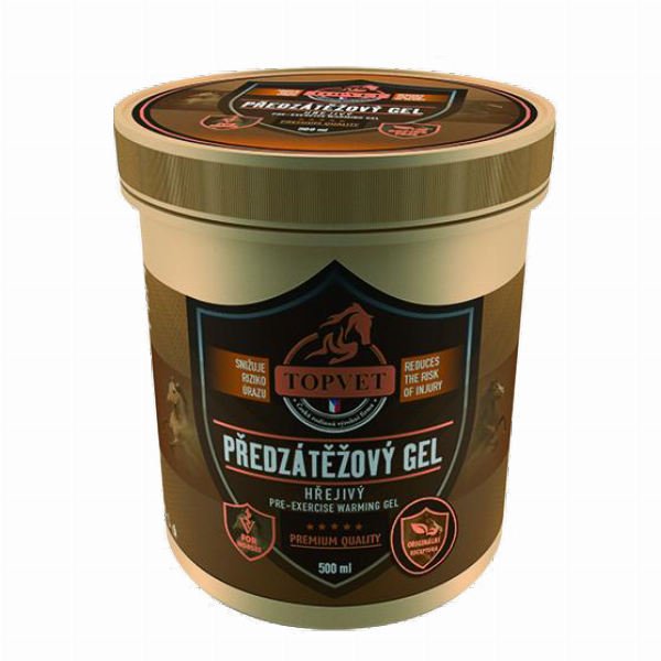 Edzés előtti melegítő gél 500 ml - Green idea