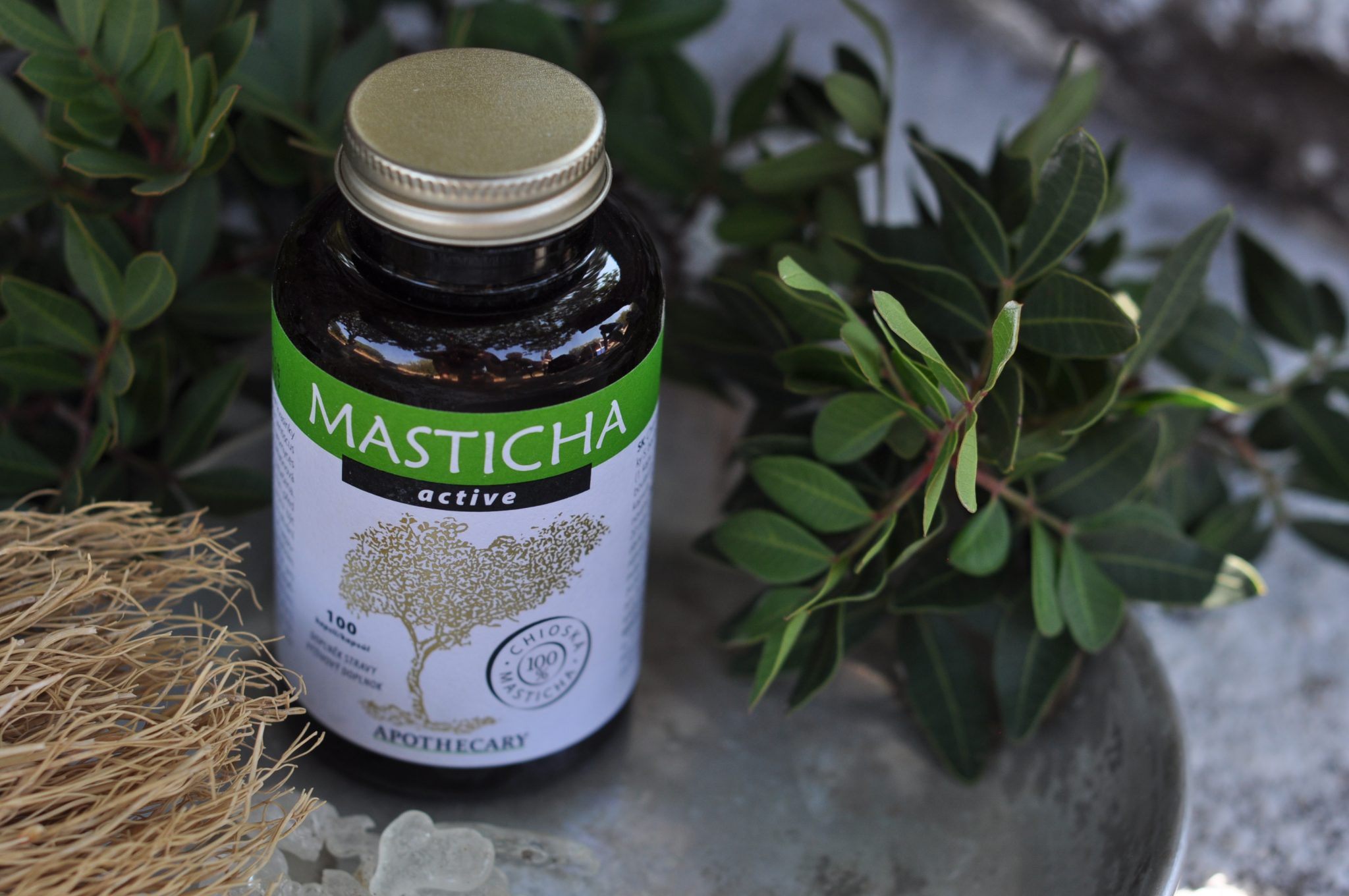 Masticha Terapia Az emésztőrendszer megfelelő működéséhez, Masticha Active - 100 tabletta Csomagolás: 100 tabletta