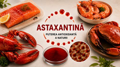 Astaxantină: Regele antioxidanților despre care poate nu ați auzit încă
