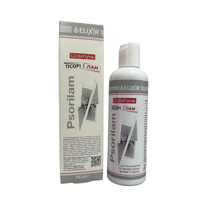 Șampon pentru scalp cu psoriazis Psorilam - Elixir - 150 ml