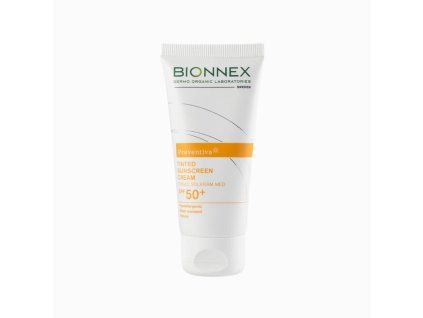 Cremă de protecție solară cu efect tonifiant SPF 50+, 50 ml - Bionnex
