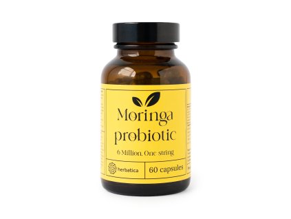 Probiotice din moringa - 6 milioane, o tulpină - 60 capsule - Herbatica