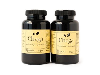 set 2x chaga cassoulet vegan herbatica pentru cura lunară