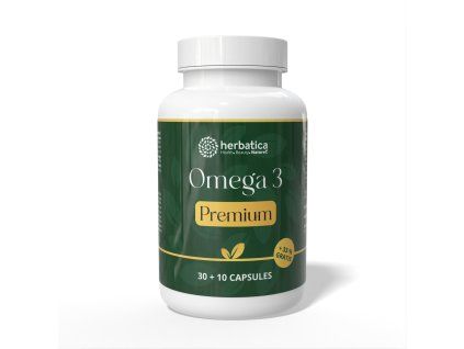 Set avantajos: 3x Omega 3 Premium - 40 capsule - Herbatica